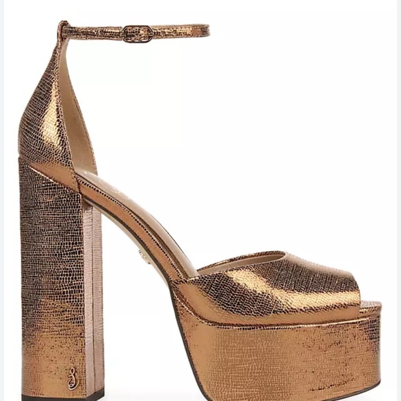 Platform block heel - Picture 2 of 9